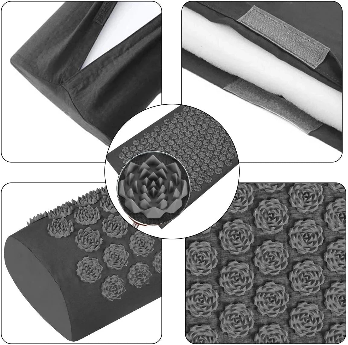 Tapis Zenora disponible en gris, or et violet